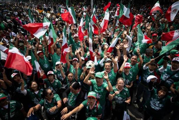 La CDMX Ciudad de M&eacute;xico rompe r&eacute;cord con la ola humana m&aacute;s grande del mundo
