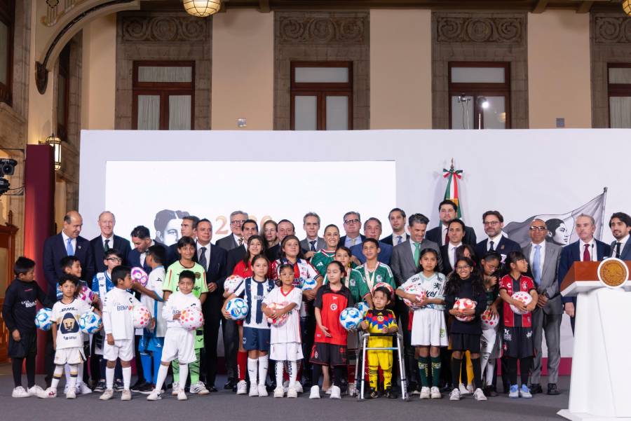 Formarán semillero nacional de futbolistas desde la infancia rumbo al futuro del deporte mexicano