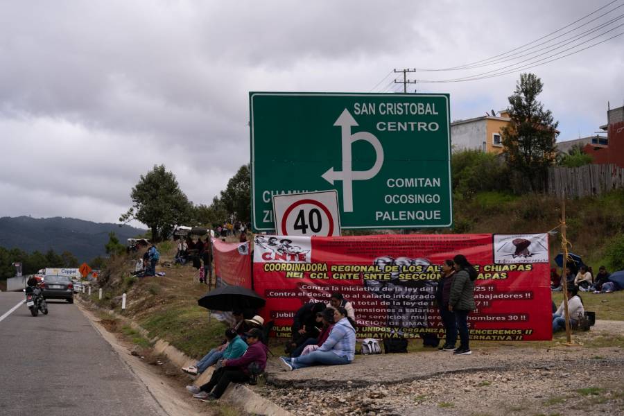 CNTE intensifica protestas en Chiapas con bloqueo a instalaciones de Pemex para exigir diálogo con el Gobierno federal 