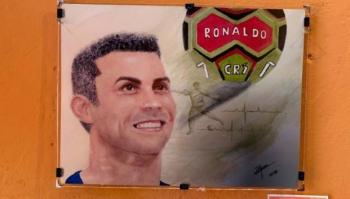 Casa del Fald&oacute;n exhibe acuarelas inspiradas en figuras del futbol
