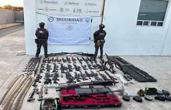 Operativos de seguridad dejan aseguramientos de droga, armas y detenciones en diversos estados del pa&iacute;s