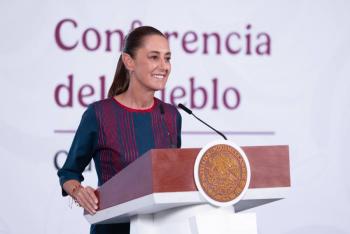 Sheinbaum advierte provocaciones pero no de los maestros; y descarta represi&oacute;n previo al Mundial