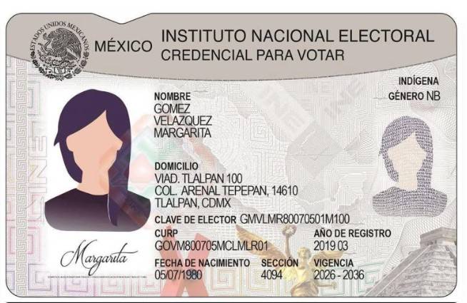 INE lanza nuevo modelo de credencial para votar