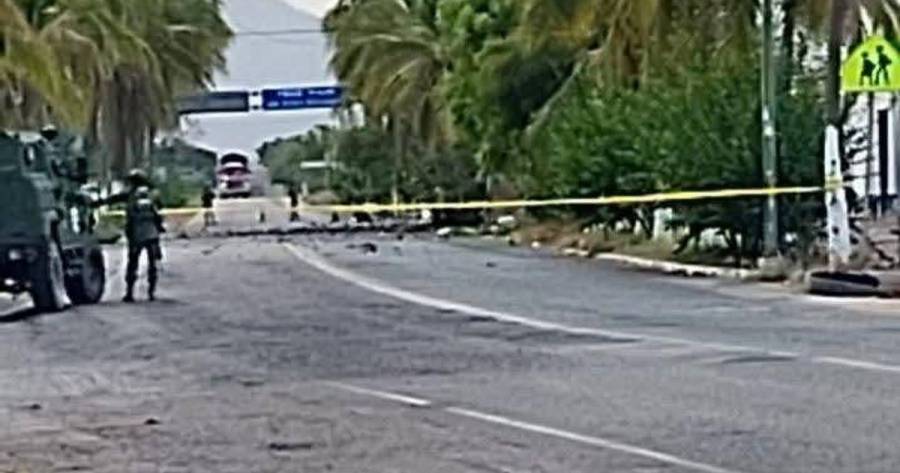 Explosión de vehículo en Escuinapa horas antes de visita de gobernadora interina