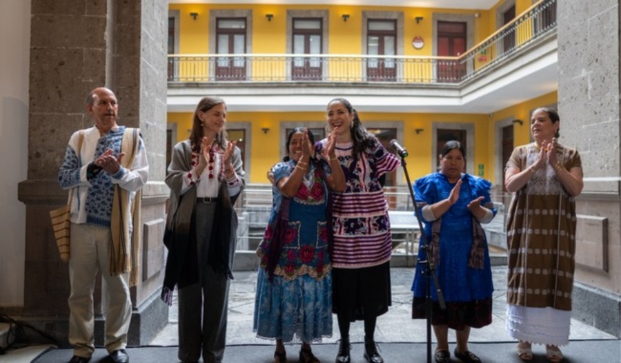 Secretar&iacute;a de Cultura inaugura el Museo Textil de los Pueblos Ind&iacute;genas y Afromexicanos en el Centro Hist&oacute;rico