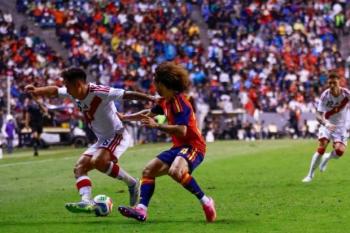 Espa&ntilde;a se luce en Puebla antes del Mundial