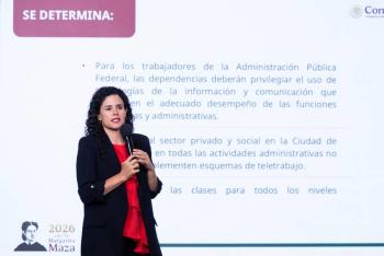 Decreto Presidencial establece teletrabajo y suspensi&oacute;n de clases en Ciudad de M&eacute;xico por inauguraci&oacute;n del Mundial 2026 solo para CDMX