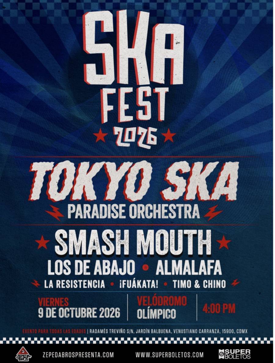 TOKYO SKA PARADISE ORCHESTRA Y SMASH MOUTH EN EL SKAFEST 2026