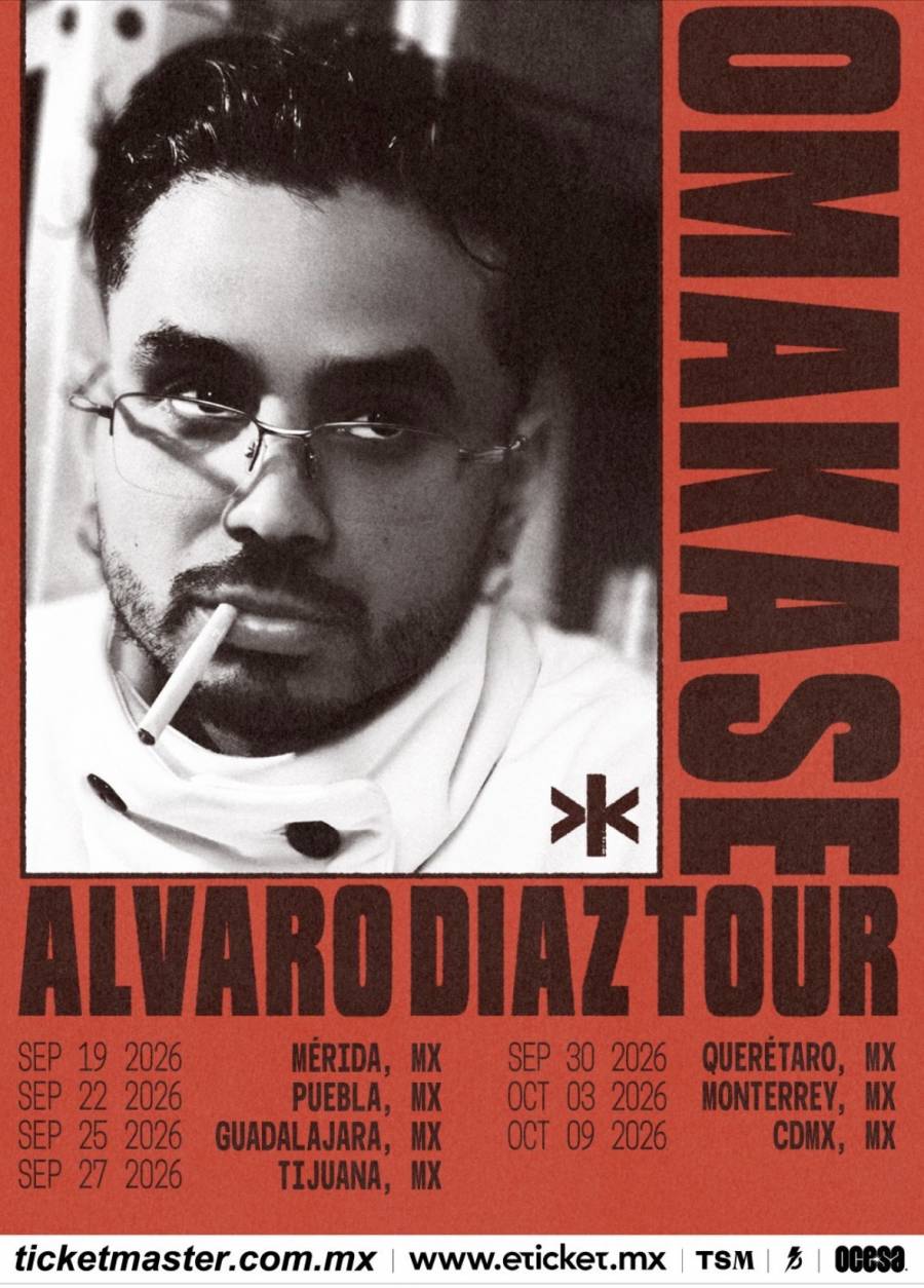 ÁL VARO DÍAZ ANUNCIA SU OMAKASE TOUR POR 33 CIUDADES EN LATINOAMÉRICA Y EE. UU. TRAS EL ENORME ÉXITO DE SU ÁLBUM ACLAMADO POR LA CRÍTICA