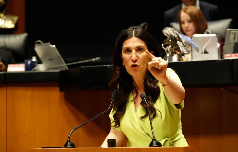 Kenia López Rabadán pide no poner en riesgo el T-MEC al garantizar el Estado de derecho en México