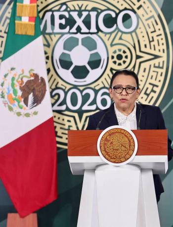 Rehabilitaci&oacute;n de espacios deportivos forma parte del impulso al Mundial 2026 que trascesder&aacute; con esas obras: Rosa Icela
