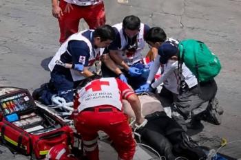 En el arranque del Mundial, aficionado extranjero sufre infarto