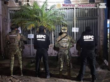 Desmantelan laboratorio de metanfetaminas en Zapopan; aseguran fentanilo y armamento