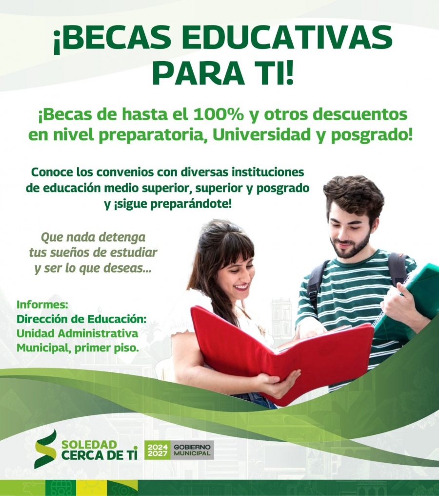 Soledad de Graciano S&aacute;nchez ofrece becas y descuentos educativos para bachillerato y universidad