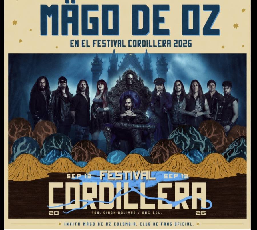 ¡Mago de Oz llevará la magia del folk metal al corazón de Festival Cordillera 2026!