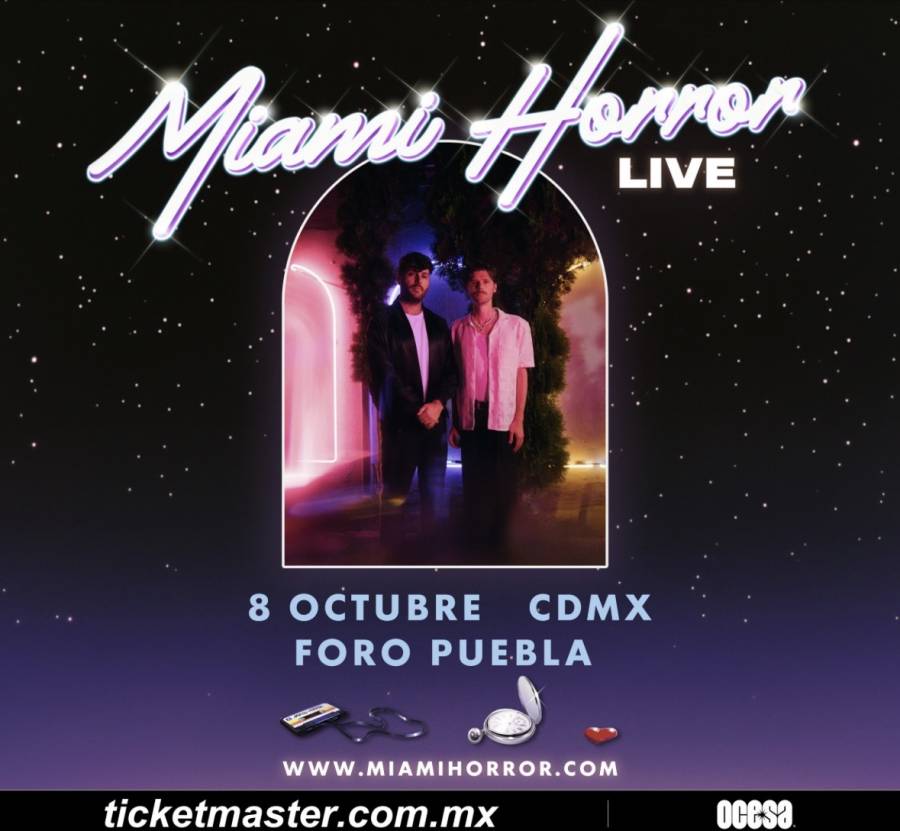 ¡Miami Horror dar&aacute; una noche de sintetizadores, groove y atm&oacute;sferas alucinantes en el Foro Puebla de la CDMX!