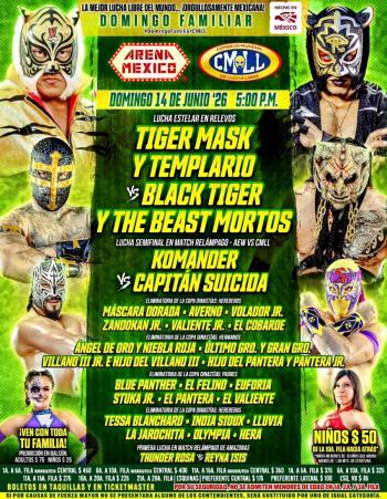 Fin de semana de talla internacional en la Arena Coliseo y Arena M&eacute;xico