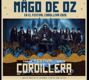 ¡Mago de Oz llevar&aacute; la magia del folk metal al coraz&oacute;n de Festival Cordillera 2026!