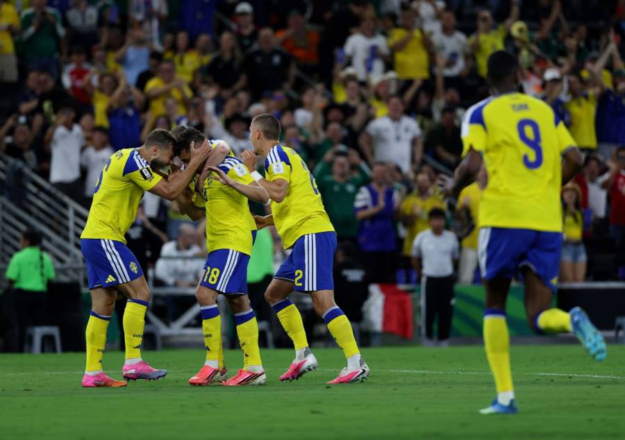Suecia inicia con autoridad y se coloca al frente del Grupo F