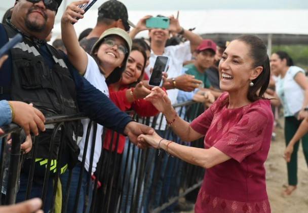 Sheinbaum realiza gira por Colima, Aguascalientes y San Luis Potos&iacute;