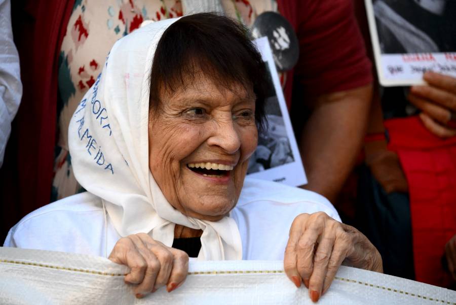 Fallece Taty Almeida, histórica defensora de los derechos humanos en Argentina 