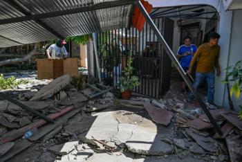 Un terremoto de magnitud 6,2 sacude la costa sur de Filipinas