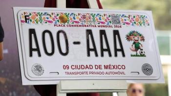 M&aacute;s de 10 mil tr&aacute;mites para placas conmemorativas del Mundial 2026 en CDMX