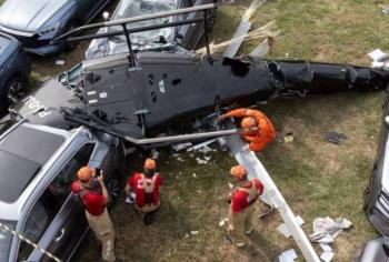 Mueren seis personas tras choque de helic&oacute;pteros en R&iacute;o de Janeiro