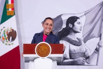 T-MEC es ley en los tres pa&iacute;ses y su revisi&oacute;n est&aacute; prevista en el propio acuerdo, afirma Sheinbaum