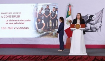 FOVISSSTE iniciar&aacute; construcci&oacute;n de 512 viviendas en Puebla en julio; suma 284 mil cr&eacute;ditos reestructurados