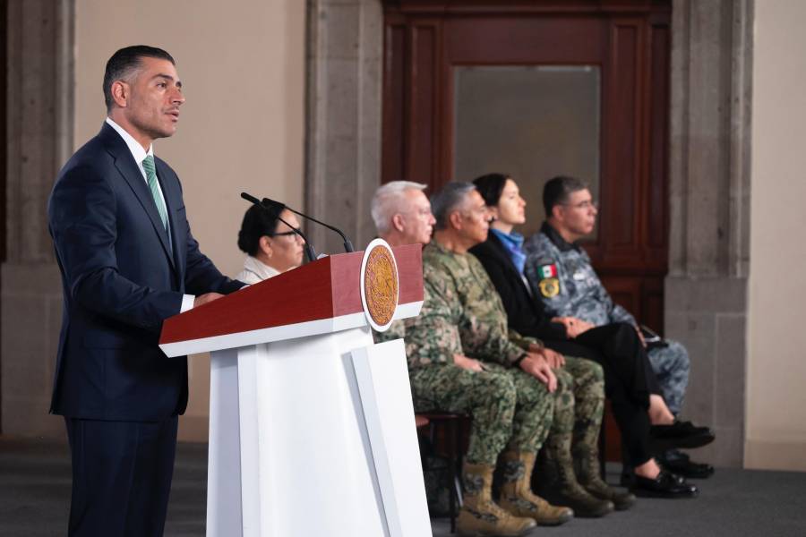 Harfuch aclara que Rocha Moya no cuenta con escoltas del Gobierno federal sino estatales