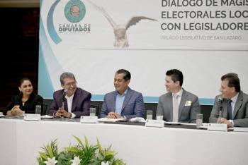 Convoca diputado Guti&eacute;rrez Luna a di&aacute;logo nacional entre magistraturas electorales y legisladores para fortalecer la justicia electoral