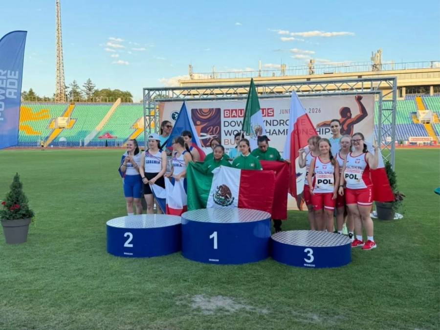México inicia con fuerza su participación en Mundial de Síndrome de Down al sumar 10 medallas 