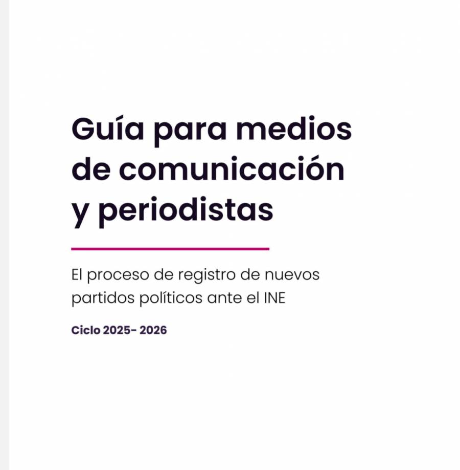 Registro de nuevos partidos políticos en México: guía del INE para periodistas detalla requisitos y etapas