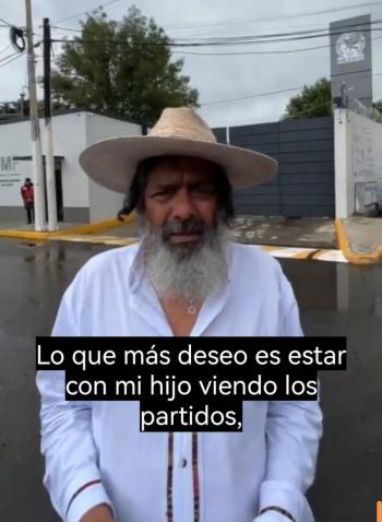 Padre buscador pide apoyo a la Selecci&oacute;n Mexicana para visibilizar crisis de desaparecidos