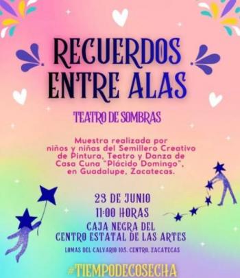 Ni&ntilde;os de Casa Cuna Pl&aacute;cido Domingo presentar&aacute;n obra de teatro de sombras en Zacatecas