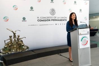 Kenia L&oacute;pez Rabad&aacute;n llama a una respuesta de Estado ante se&ntilde;alamientos de Trump sobre M&eacute;xico