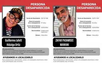 Hallan sin vida a pareja estadounidense desaparecida en Huixquilucan