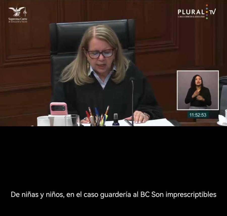Guarder&iacute;a ABC: Suprema Corte el caso no prescribe