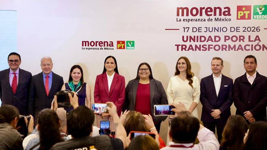 Sheinbaum evita opinar sobre posible alianza de Morena con PT y PVEM