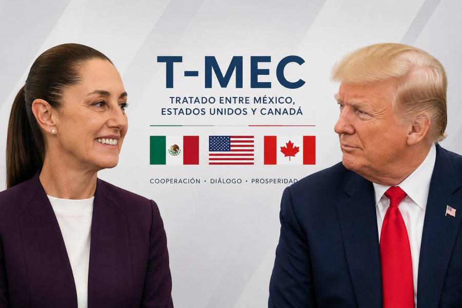 Sheinbaum señala que postura de Trump sobre T-MEC es cambiante