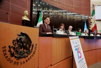 Senado conmemora 75 a&ntilde;os de la CEPAL y destaca su papel en el desarrollo de Am&eacute;rica Latina
