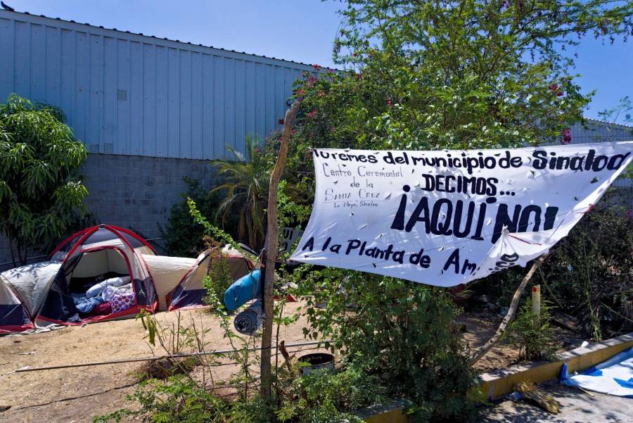Pescadores de Topolobampo denuncian riesgos por planta de amoniaco en Bahía de Ohuira
