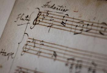 Hallado en Par&iacute;s un manuscrito in&eacute;dito de Mozart