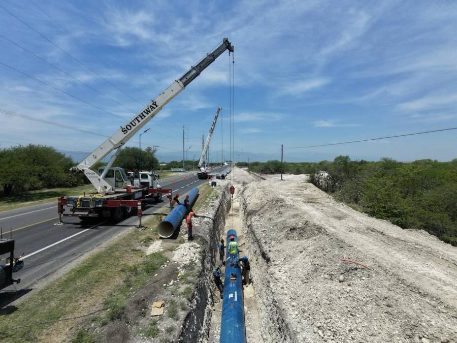 El Gobierno de México construye la segunda línea del acueducto Guadalupe Victoria, en beneficio de la capital tamaulipeca