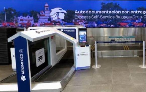 Aeroméxico agiliza documentación de equipaje con sistema automatizado en Terminal 2 del AICM
