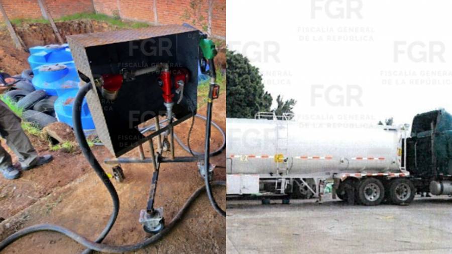 FGR asegura m&aacute;s de 46 mil litros de hidrocarburo en Jalisco