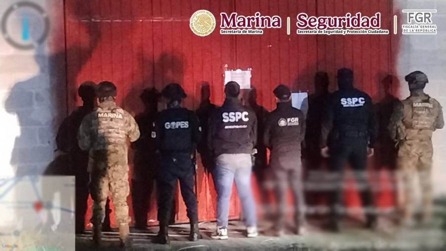 Marina y autoridades federales aseguran m&aacute;s de tres toneladas de coca&iacute;na en Tlaxcala y Guerrero
