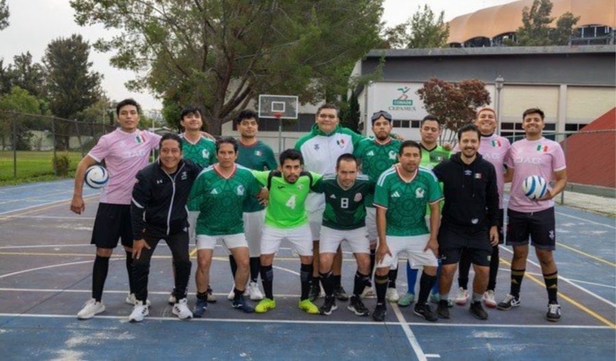 Seleccioacuten mexicana de futbol para ciegos inicia preparacioacuten para la Copa Ameacuterica 2026