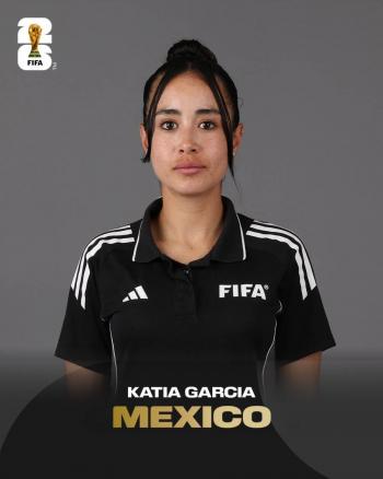 Presidenta felicita a Katia Itzel por su designaci&oacute;n como &aacute;rbitra central en el Mundial 2026